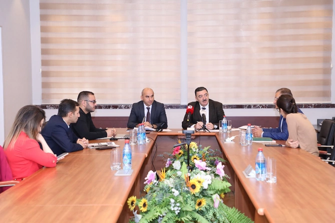 SOCAR “Azəriqaz” ın şöbə rəisi: “Yaxın günlərdə yerli istehsal olan sayğacların sınaq qurğularında yoxlanışı həyata keçiriləcək — FOTO