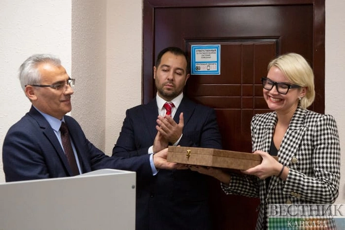 Moskvada Nizami Gəncəvi adına Azərbaycan ədəbiyyatı auditoriyası açıldı — FOTOLAR
