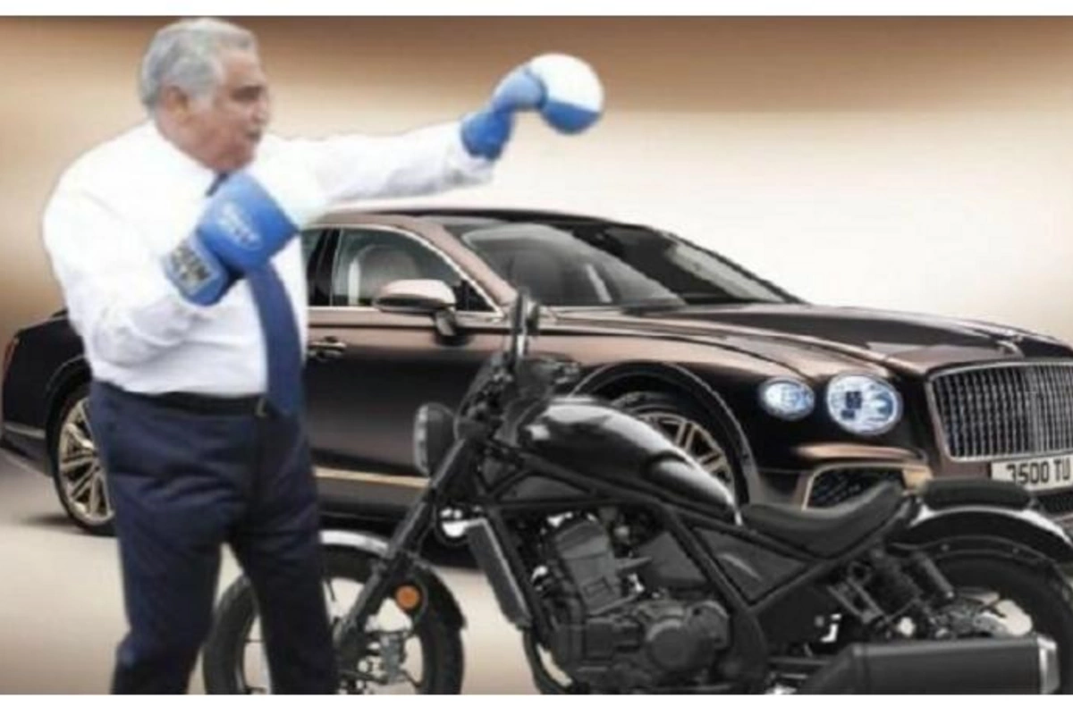 Yarım milyonluq Bentleysi olan icra başçısının motosikleti də varmış — ŞOK İDDİA (VİDEO)