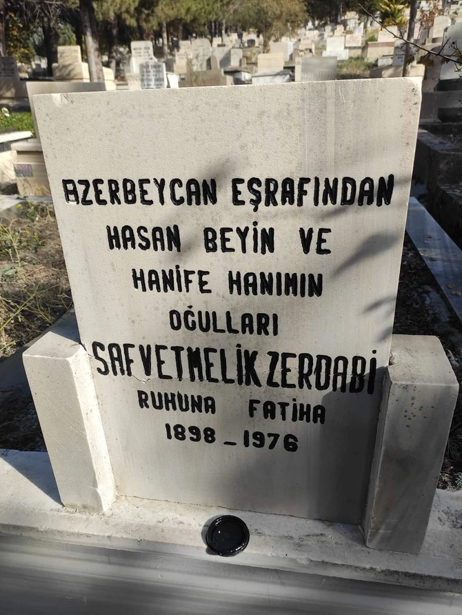 Həsən bəy Zərdabinin oğlunun məzarı tapıldı — FOTOLAR