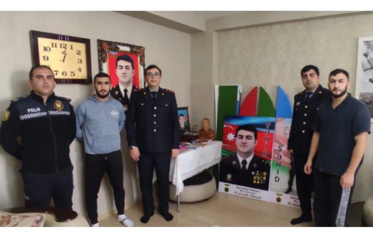 Zəngilan polisi Zəfər Günü ilə əlaqədar şəhid ailələrini ziyarət etdi — FOTOLAR
