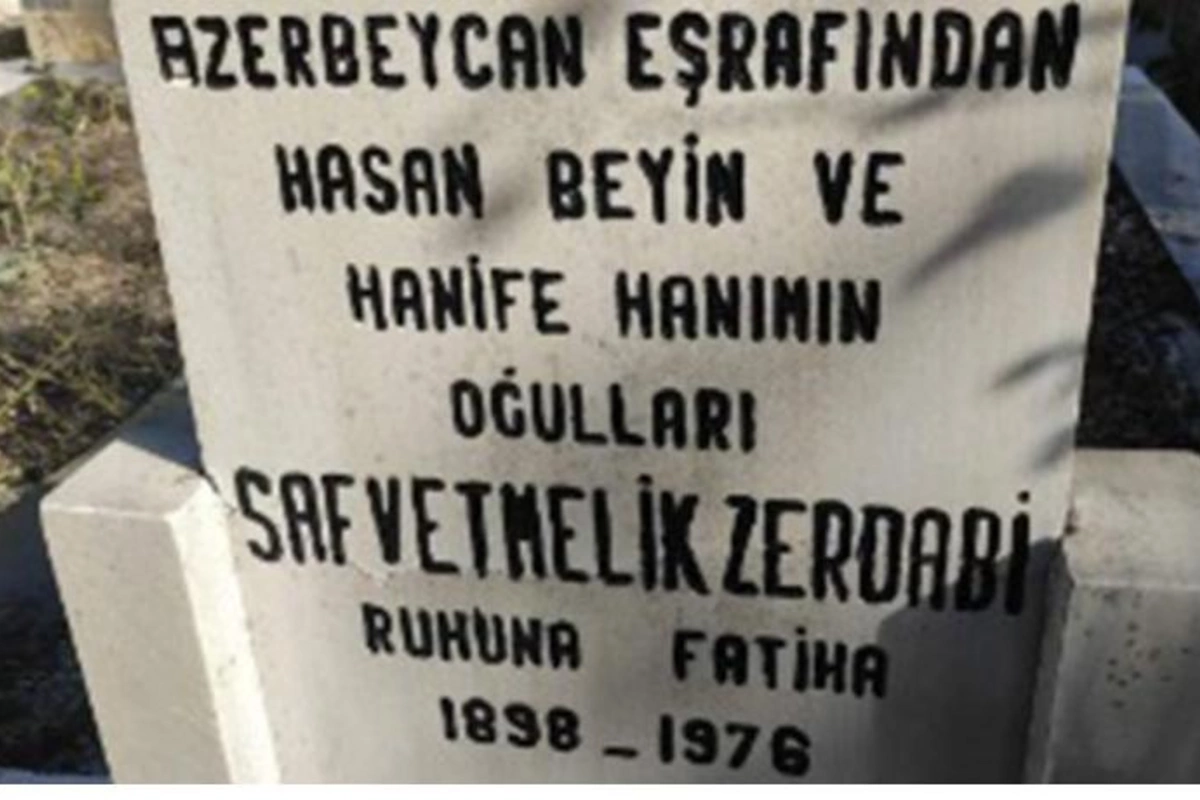 Həsən bəy Zərdabinin oğlunun məzarı tapıldı — FOTOLAR