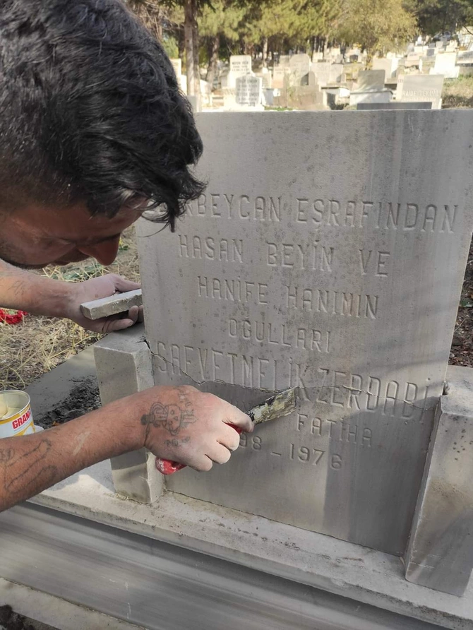 Həsən bəy Zərdabinin oğlunun məzarı tapıldı — FOTOLAR