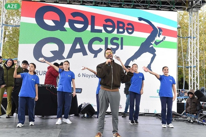 Zəfər günü münasibətilə Bakıda II “Qələbə qaçışı” keçirilib — FOTOLAR