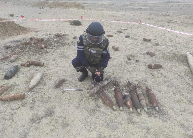 Xızıda hərbi sursat aşkarlandı — FOTO/VİDEO