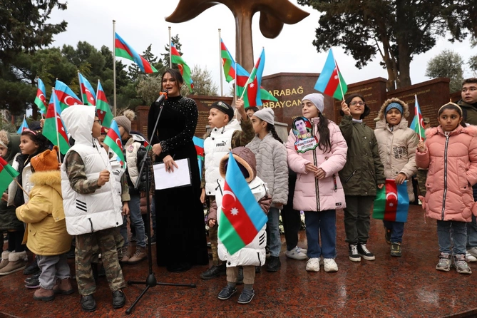 Abşeronda 8 Noyabr - Zəfər Günü təntənə ilə qeyd edilib Abşeronda 8 Noyabr - Zəfər Günü təntənə ilə qeyd edilib