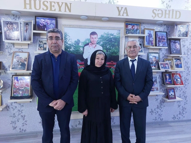 “Azərişıq” rəhbərliyi Zəfər Günü ilə bağlı şəhid ailələri və qazilərlə görüşlər keçirib — FOTOLAR
