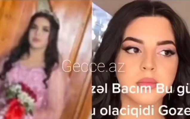 Toy günü ölən 18 yaşlı Nuranənin FOTOSU