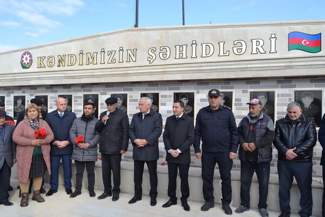 Füzulidə Qarabağ şəhidlərinin xatirəsinə tikilmiş abidə kompleksinin açılışı oldu — FOTOLAR Füzulidə Qarabağ şəhidlərinin xatirəsinə tikilmiş abidə kompleksinin açılışı oldu — FOTOLAR