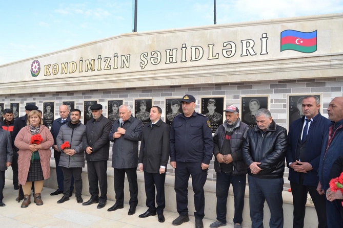 Füzulidə Qarabağ şəhidlərinin xatirəsinə tikilmiş abidə kompleksinin açılışı oldu — FOTOLAR Füzulidə Qarabağ şəhidlərinin xatirəsinə tikilmiş abidə kompleksinin açılışı oldu — FOTOLAR