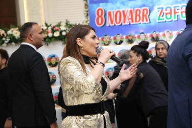Xətai rayonunda Zəfər Gününə həsr olunan təntənəli tədbir təşkil edilib — FOTOLAR Xətai rayonunda Zəfər Gününə həsr olunan təntənəli tədbir təşkil edilib — FOTOLAR