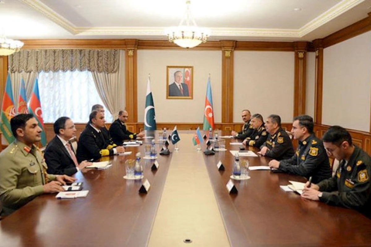 Zakir Həsənov pakistanlı admiralla görüşdü — FOTO