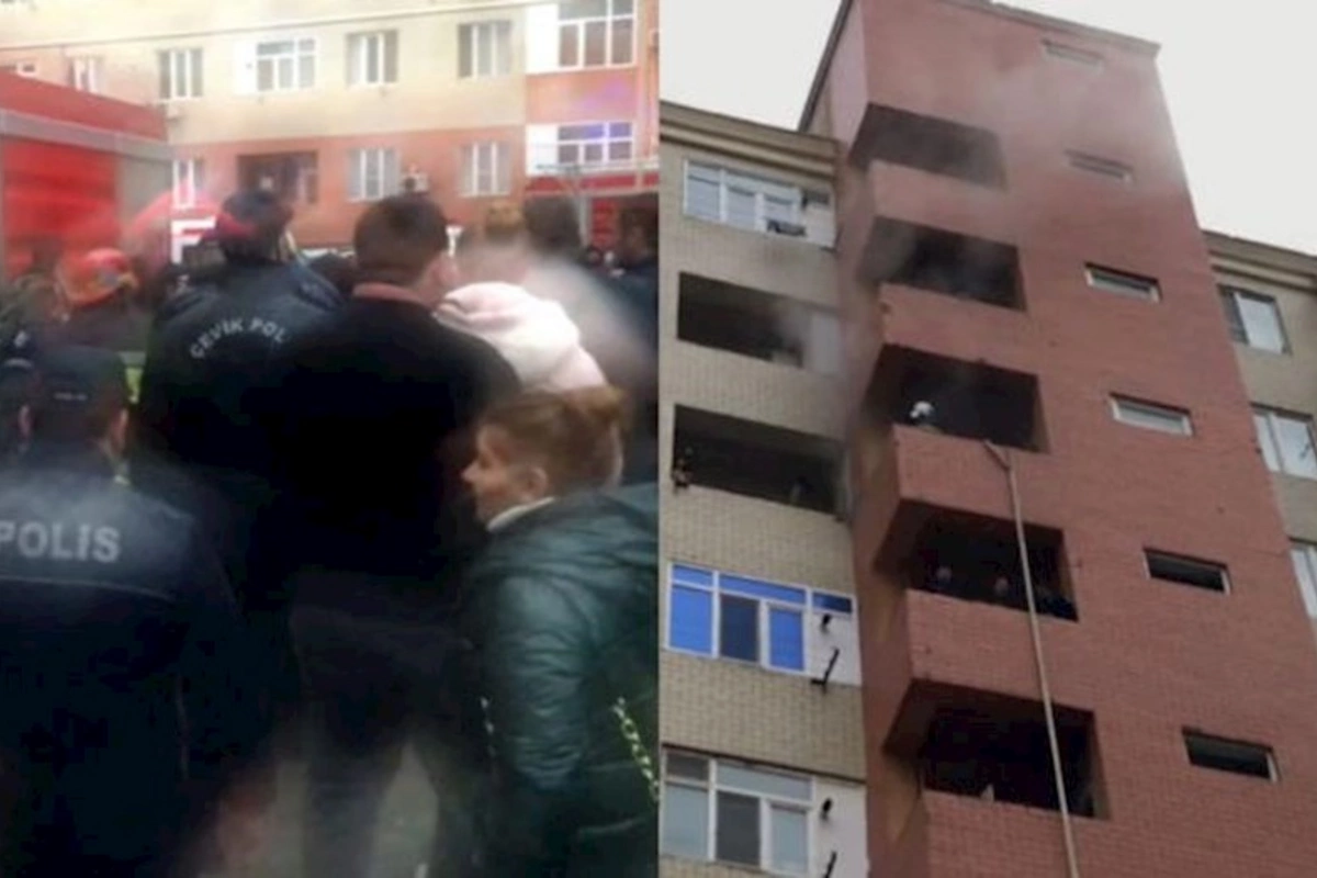 Qobuda yanğın söndürüldü: 50 nəfər təxliyə edildi — YENİLƏNİB/VİDEO