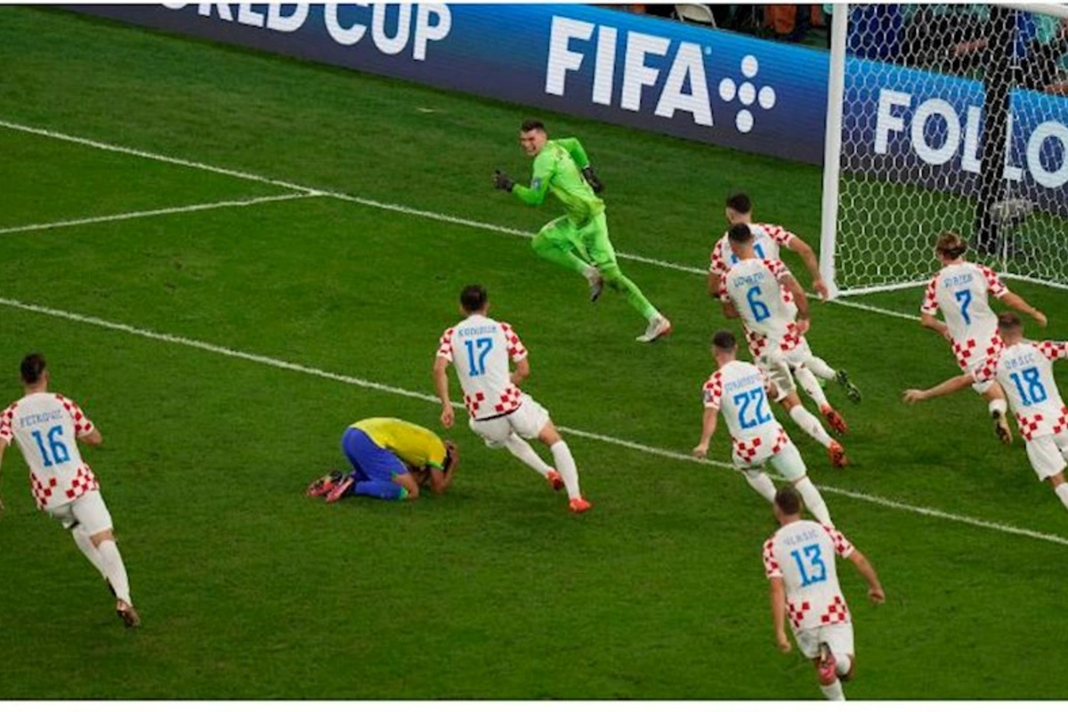 DÇ-2022-də sensasiya: Xorvatiya Braziliyaya qalib gəldi