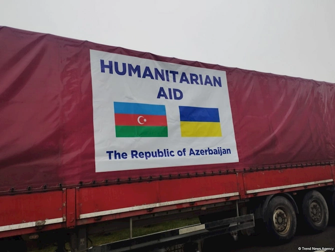 Azərbaycan Ukraynaya növbəti humanitar yardım göndərdi — FOTOLAR Azərbaycan Ukraynaya növbəti humanitar yardım göndərdi — FOTOLAR