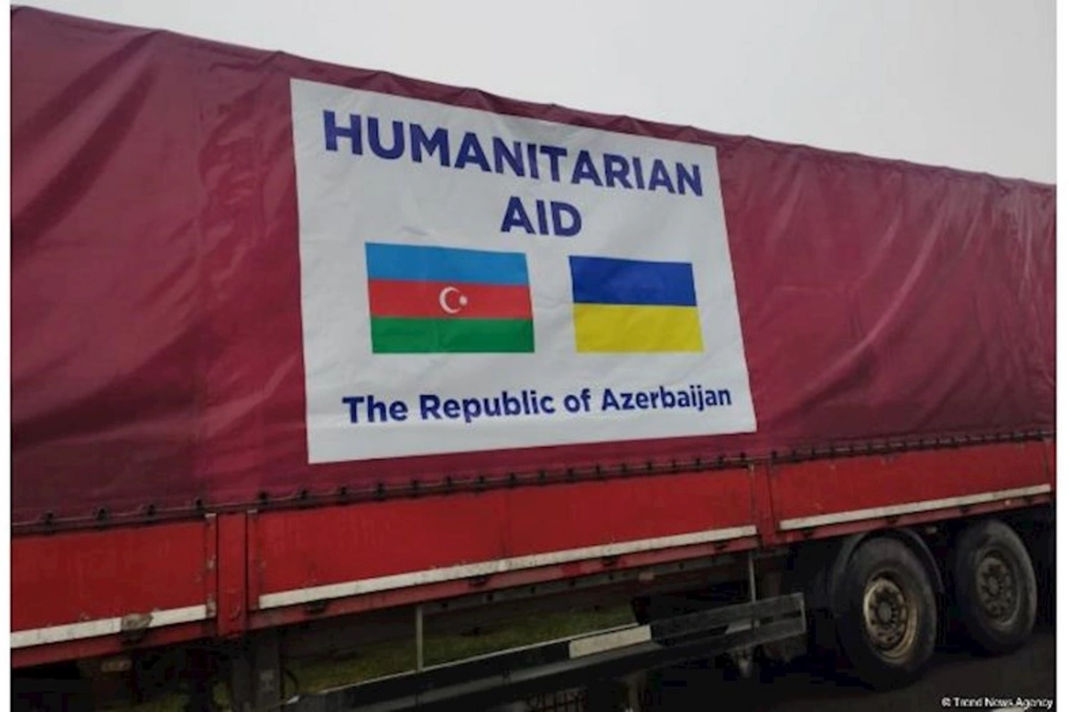 Azərbaycan Ukraynaya növbəti humanitar yardım göndərdi — FOTOLAR