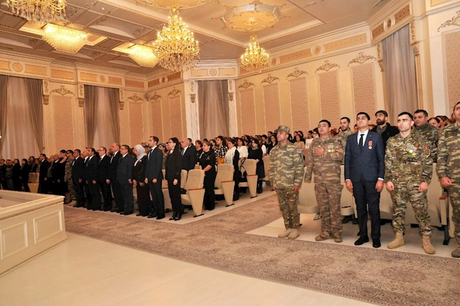 Abşeron rayonunda Ümummilli lider Heydər Əliyevin xatirəsinə həsr olunmuş tədbir keçirilmişdir — FOTO