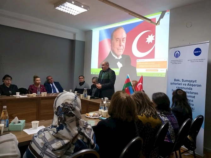 Milli QHT Forumunda Heydər Əliyev və Azərbaycançılıq məfkurəsi adlı konfrans keçirildi — FOTOLAR Milli QHT Forumunda Heydər Əliyev və Azərbaycançılıq məfkurəsi adlı konfrans keçirildi — FOTOLAR