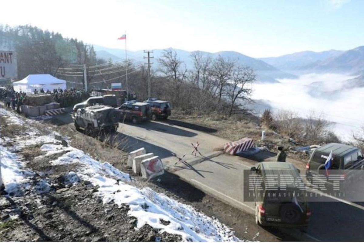 Sülhməramlılar aksiyanın keçirildiyi əraziyə modul tipli yataqxanalar gətirib — FOTO