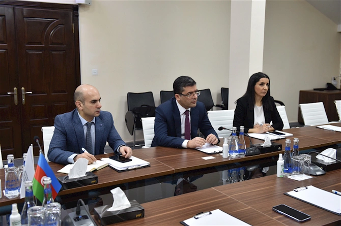 Medianın İnkişafı Agentliyinin İcraçı direktoru Əhməd İsmayılov İordaniyadan olan media üzrə mütəxəssis ilə görüşüb — FOTO
