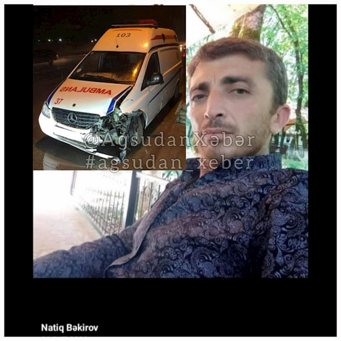Təcili yardımın sərxoş sürücüsü qəza törətdi — Ölən var (FOTO) Təcili yardımın sərxoş sürücüsü qəza törətdi — Ölən var (FOTO)