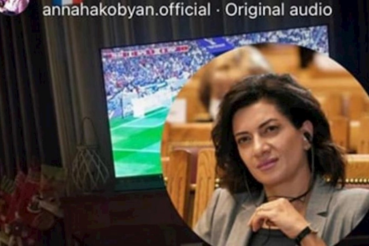 Paşinyanın arvadı erməniləri qəzəbləndirdi — VİDEO