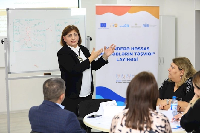 “Genderyönümlü pedaqogika” üzrə təlimləndirilən 400-ə yaxın müəllim təhsil sistemində gender bərabərliyini təşviq edəcək