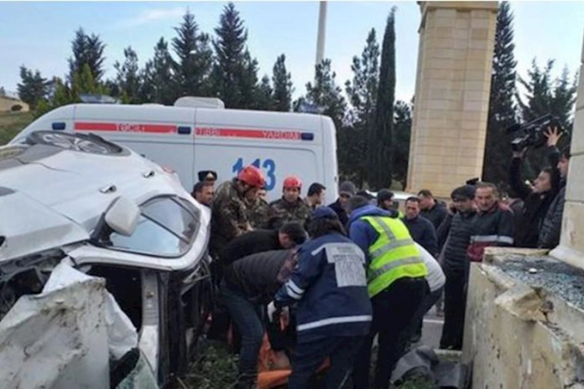Tovuzda maşın bazara girdi — Ölən və yaralananlar var