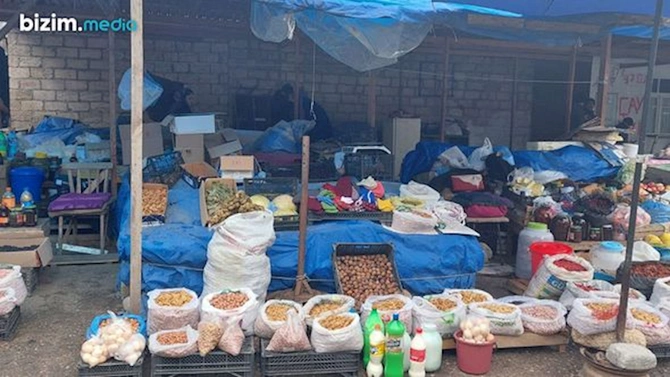 Şimal rayonlarında bazarlar od tutub yanır — FOTOLAR