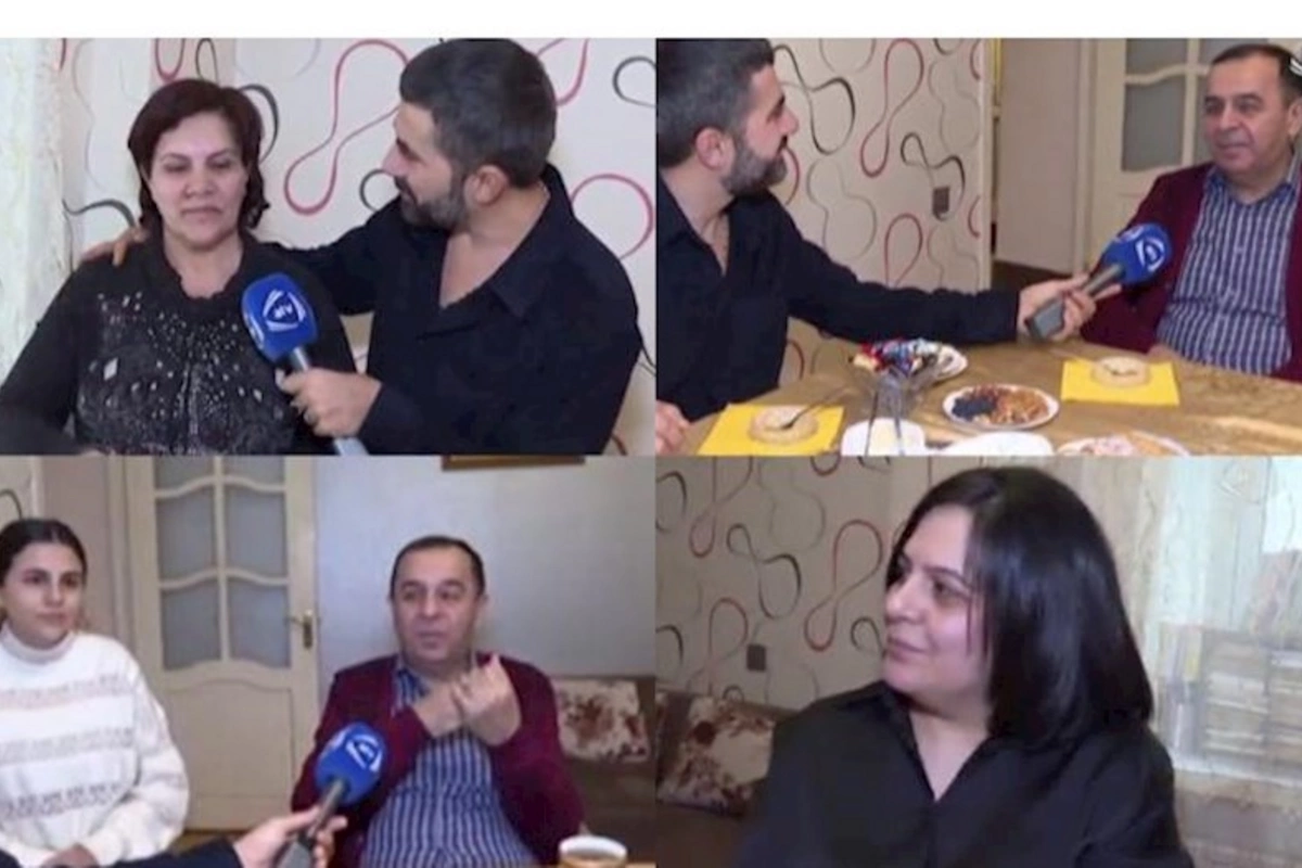 Allahverdi Yolçuyevin xanımı və qızları — VİDEO