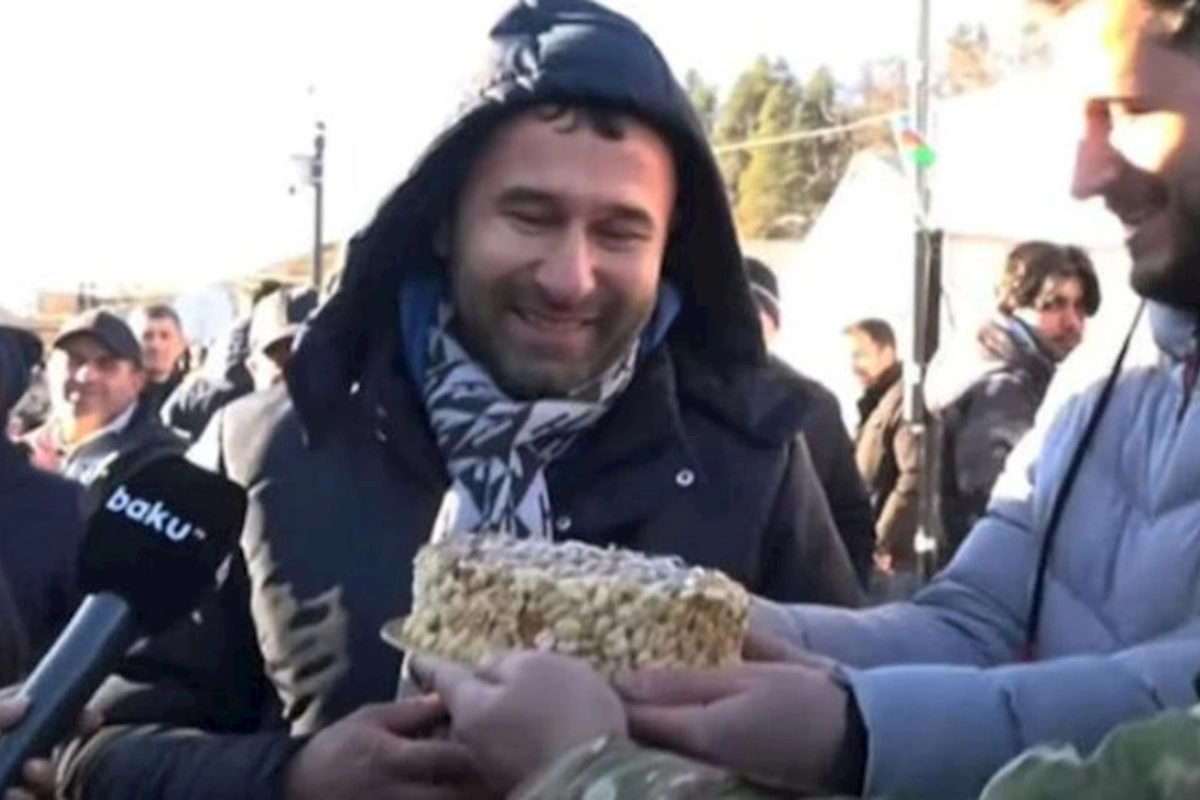 Aksiyaçı doğum gününü Xankəndi-Şuşa yolunda keçirdi — VİDEO
