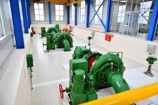 “Oğuz” kiçik su elektrik stansiyaları silsiləsinin açılışı və suqəbuledici qurğuların təqdimatı olub — YENİLƏNİB (FOTOLAR)