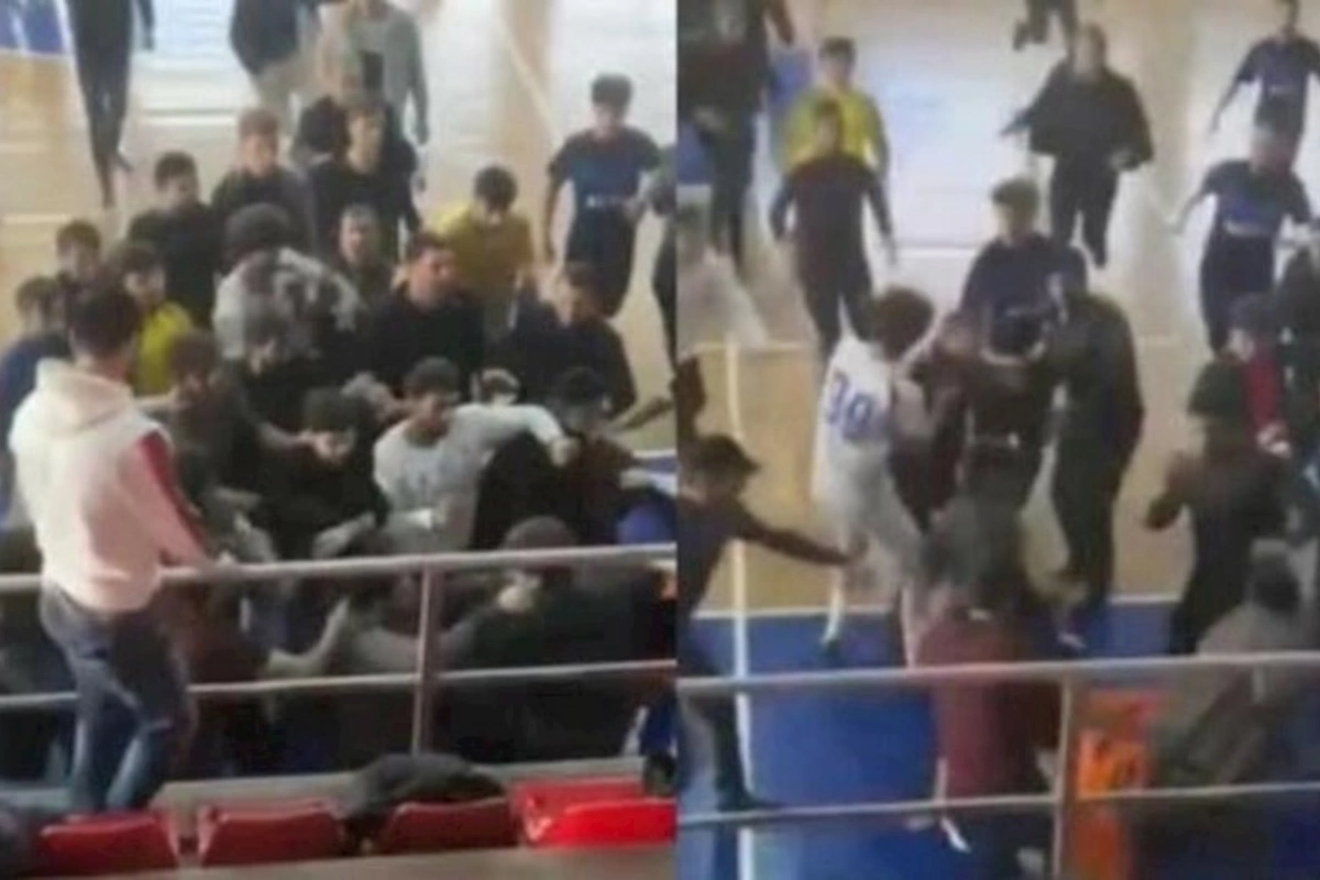 Tələbələrin kütləvi davasına görə 5 nəfər həbs edildi