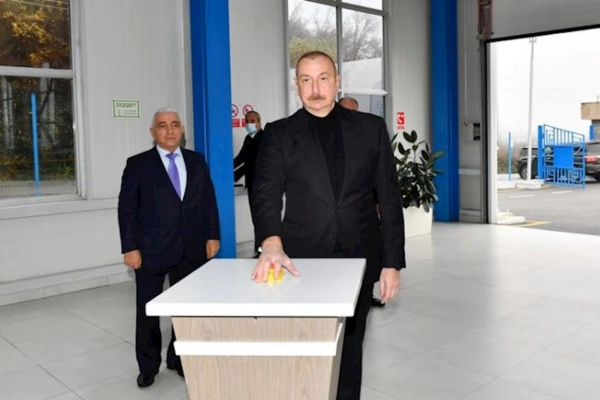 “Oğuz” kiçik su elektrik stansiyaları silsiləsinin açılışı və suqəbuledici qurğuların təqdimatı olub — YENİLƏNİB (FOTOLAR)