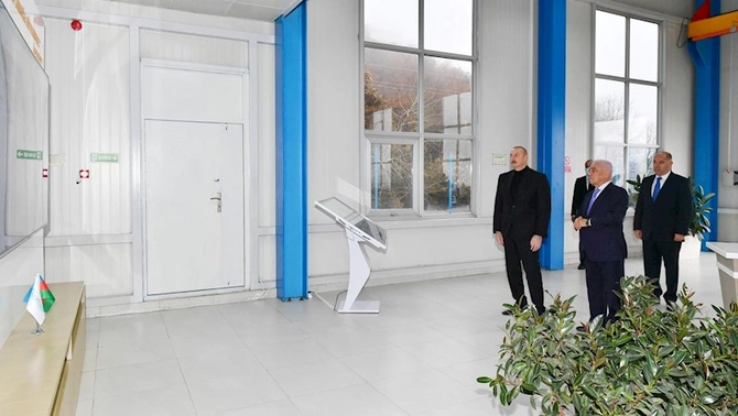 “Oğuz” kiçik su elektrik stansiyaları silsiləsinin açılışı və suqəbuledici qurğuların təqdimatı olub — YENİLƏNİB (FOTOLAR)