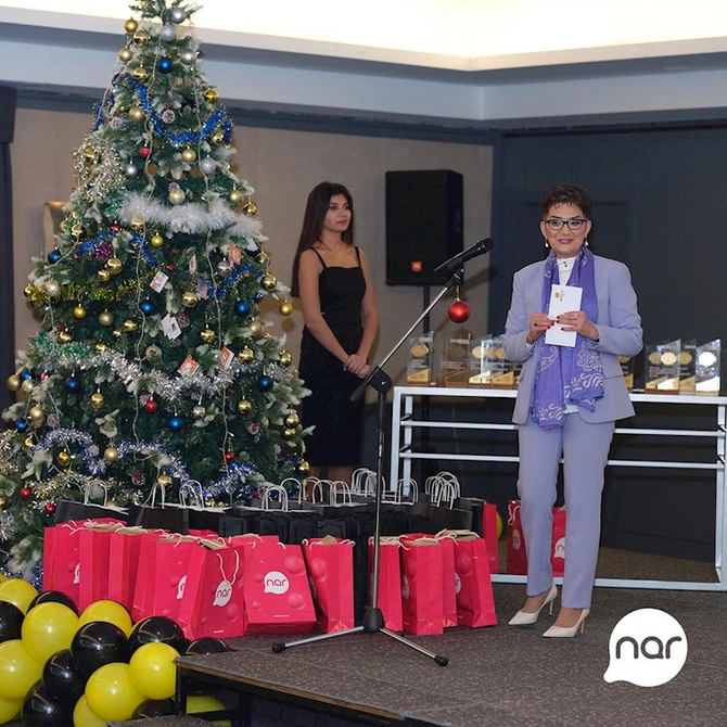 “Nar”ın sosial layihəsi NETTY mükafatına layiq görüldü — FOTOLAR