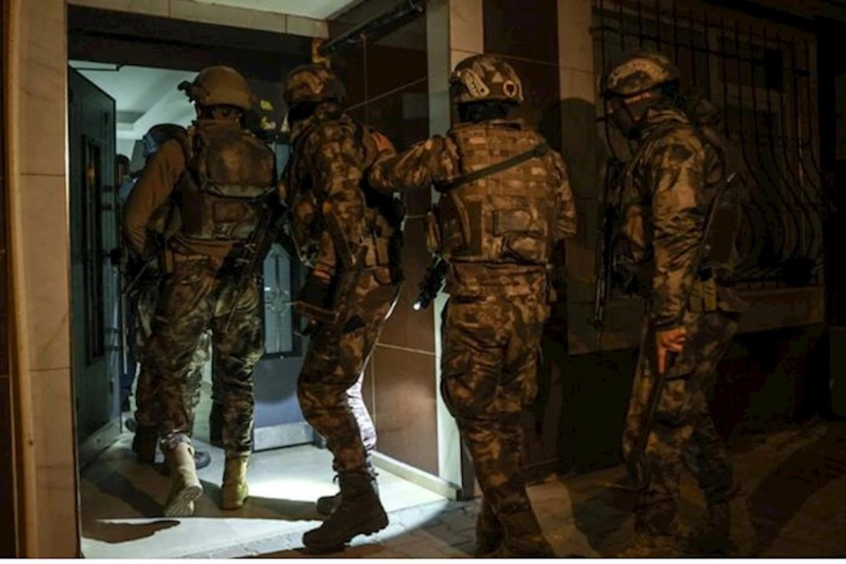 İstanbulda terror əməliyyatı: 7 nəfər saxlanıldı
