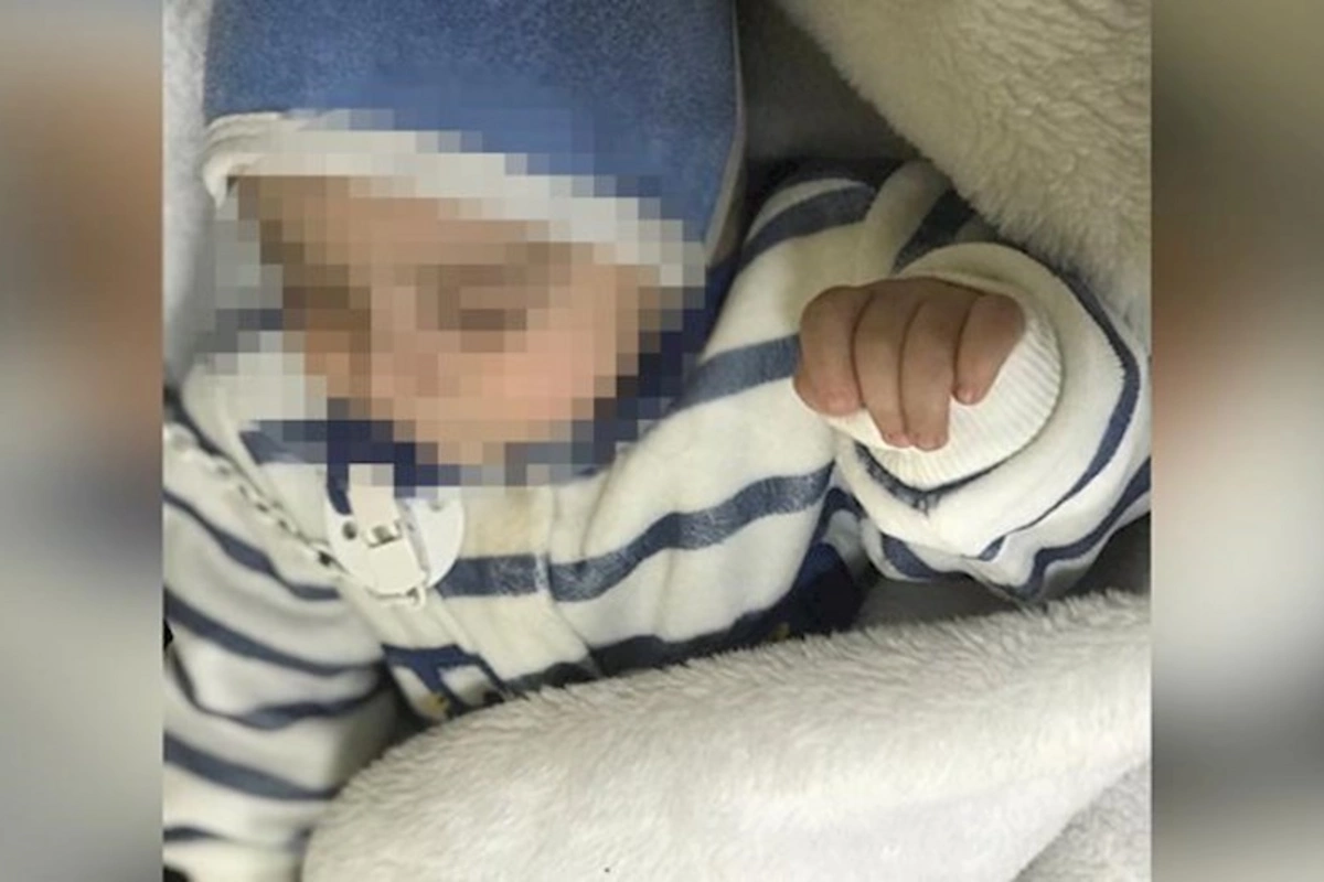 Bakıda 3 aylıq körpə küçəyə atıldı — FOTO