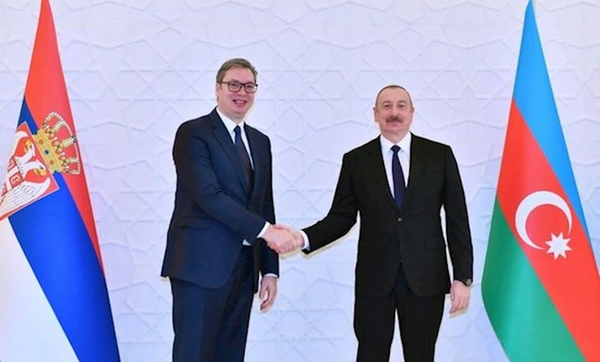 Azərbaycan və Serbiya Prezidentlərinin təkbətək görüşü olub — FOTO
