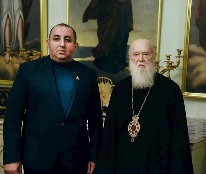 AZƏRTAC-ın Ukrayna müxbiri ölkənin patriarxı tərəfindən medalla təltif edildi — FOTOLAR