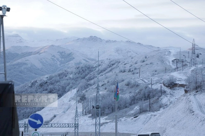 Şuşaya qar yağıb — FOTOLAR Şuşaya qar yağıb — FOTOLAR