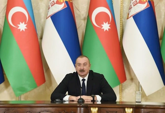 Azərbaycan və Serbiya Prezidentləri mətbuata bəyanatlarla çıxış ediblər — YENİLƏNİB (FOTO) Azərbaycan və Serbiya Prezidentləri mətbuata bəyanatlarla çıxış ediblər — YENİLƏNİB (FOTO)