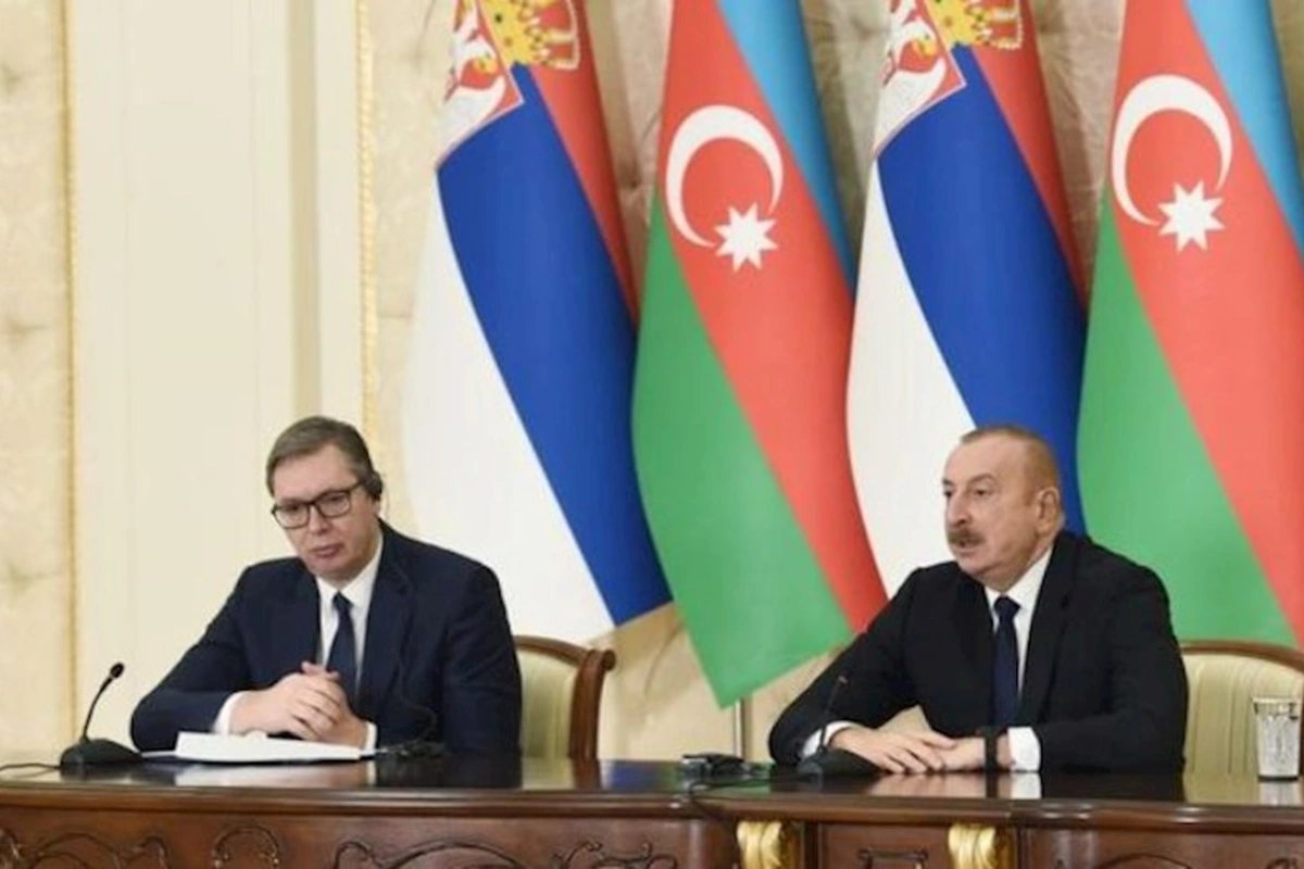 Azərbaycan və Serbiya Prezidentləri mətbuata bəyanatlarla çıxış ediblər — YENİLƏNİB (FOTO)