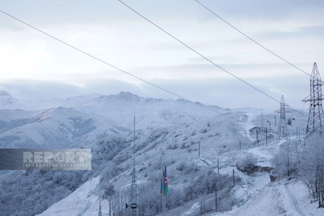 Şuşaya qar yağıb — FOTOLAR Şuşaya qar yağıb — FOTOLAR