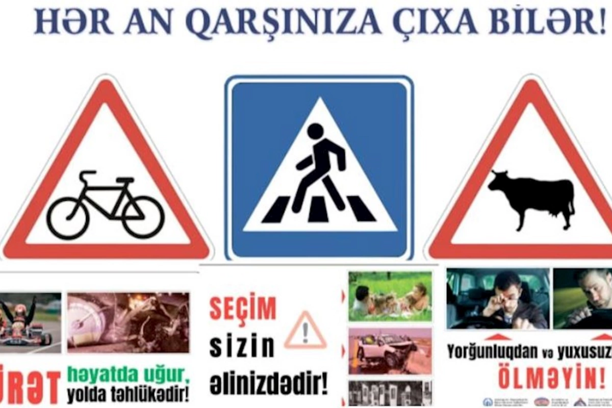 Azərbaycanda yol kənarlarına yeni maarifləndirici lövhələr vuruldu — FOTO/VİDEO