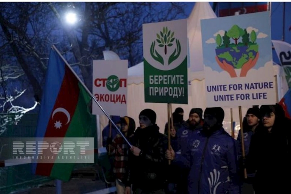 Xankəndi-Laçın yolunda keçirilən etiraz aksiyasının on birinci günü — FOTO