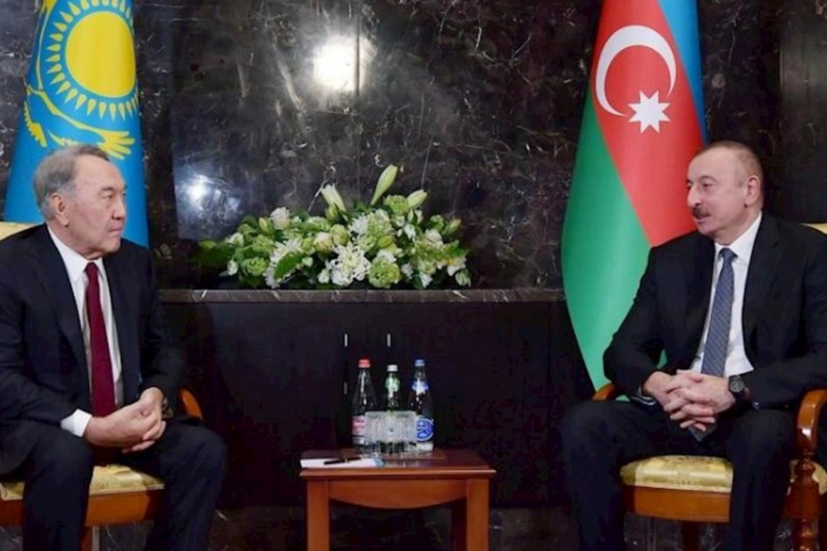 Nursultan Nazarbayev Azərbaycan liderini təbrik etdi