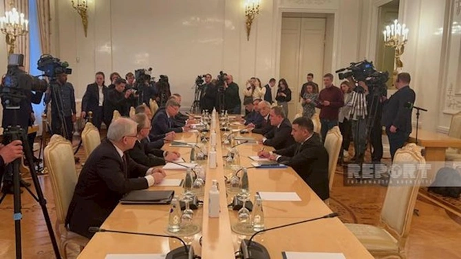 Ceyhun Bayramov və Sergey Lavrov birgə mətbuat konfransı keçirirlər — CANLI YAYAIM (YENİLƏNİB)