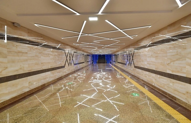 Bu gün açılan Xocəsən” metro stansiyasının görüntüləri — FOTOLAR