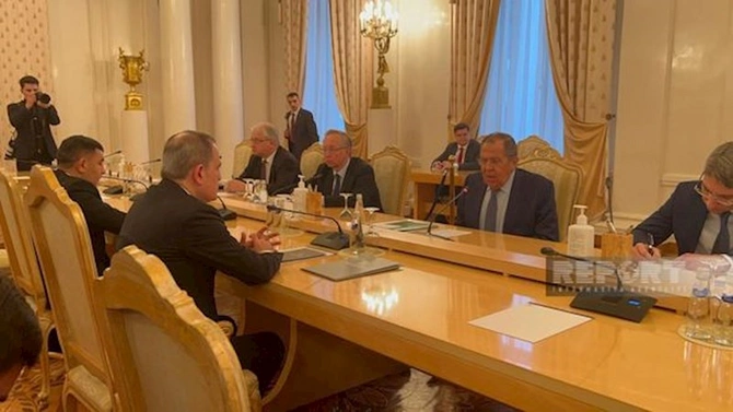 Ceyhun Bayramov və Sergey Lavrov birgə mətbuat konfransı keçirirlər — CANLI YAYAIM (YENİLƏNİB)